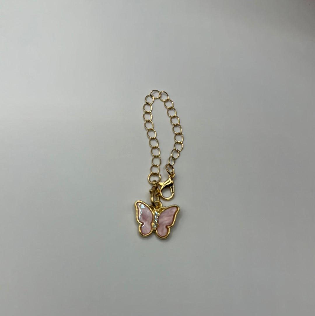 Cup charm butterfly