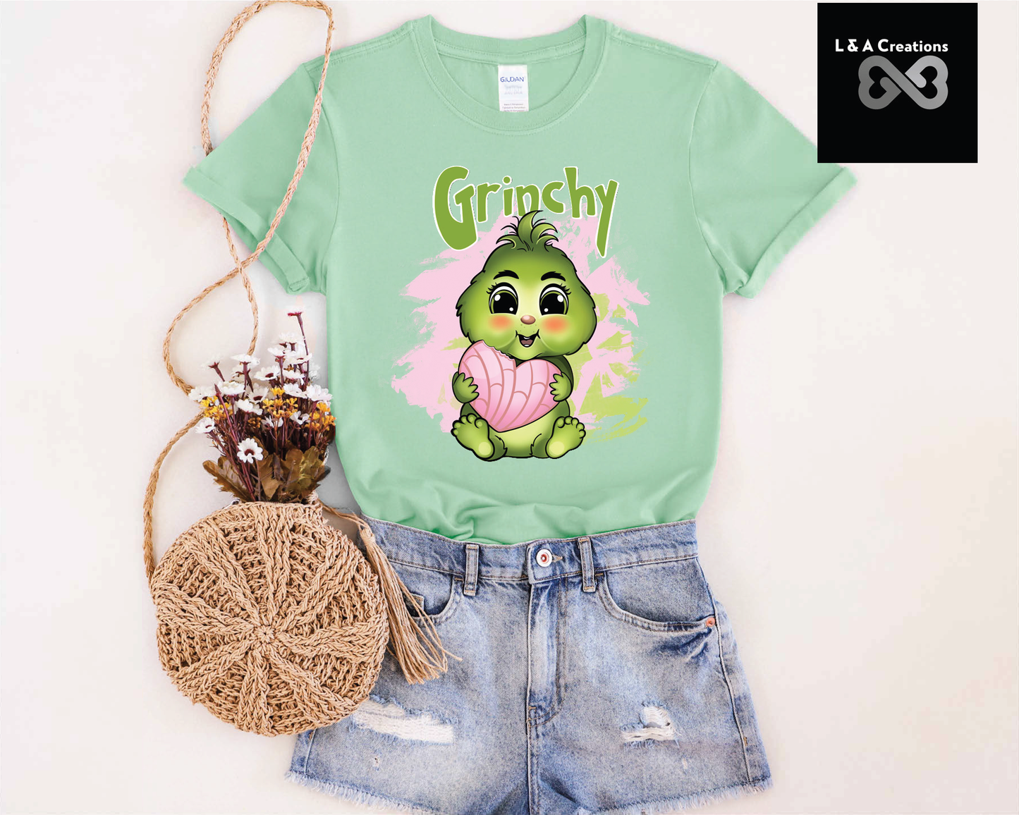 Grinchy with concha
