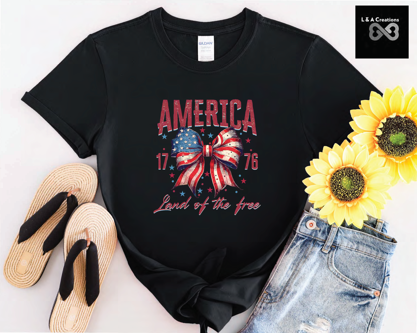 America Land of the Free-Black