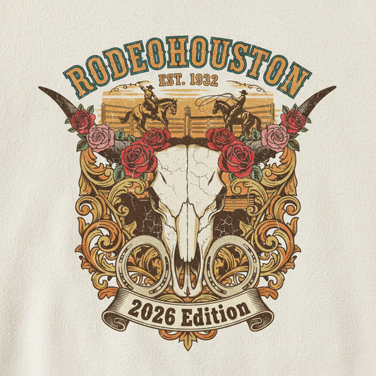 RODEOHOUSTON Vintage Longhorn Design