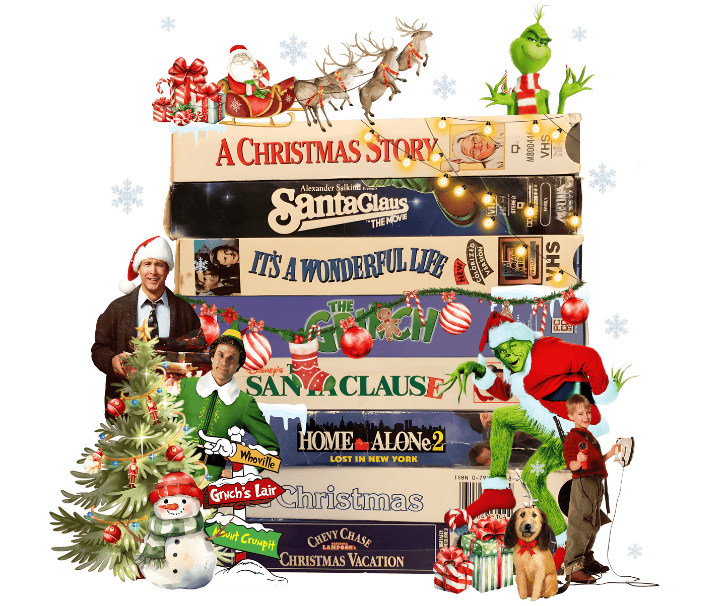 Holiday DTF Transfer Sheets