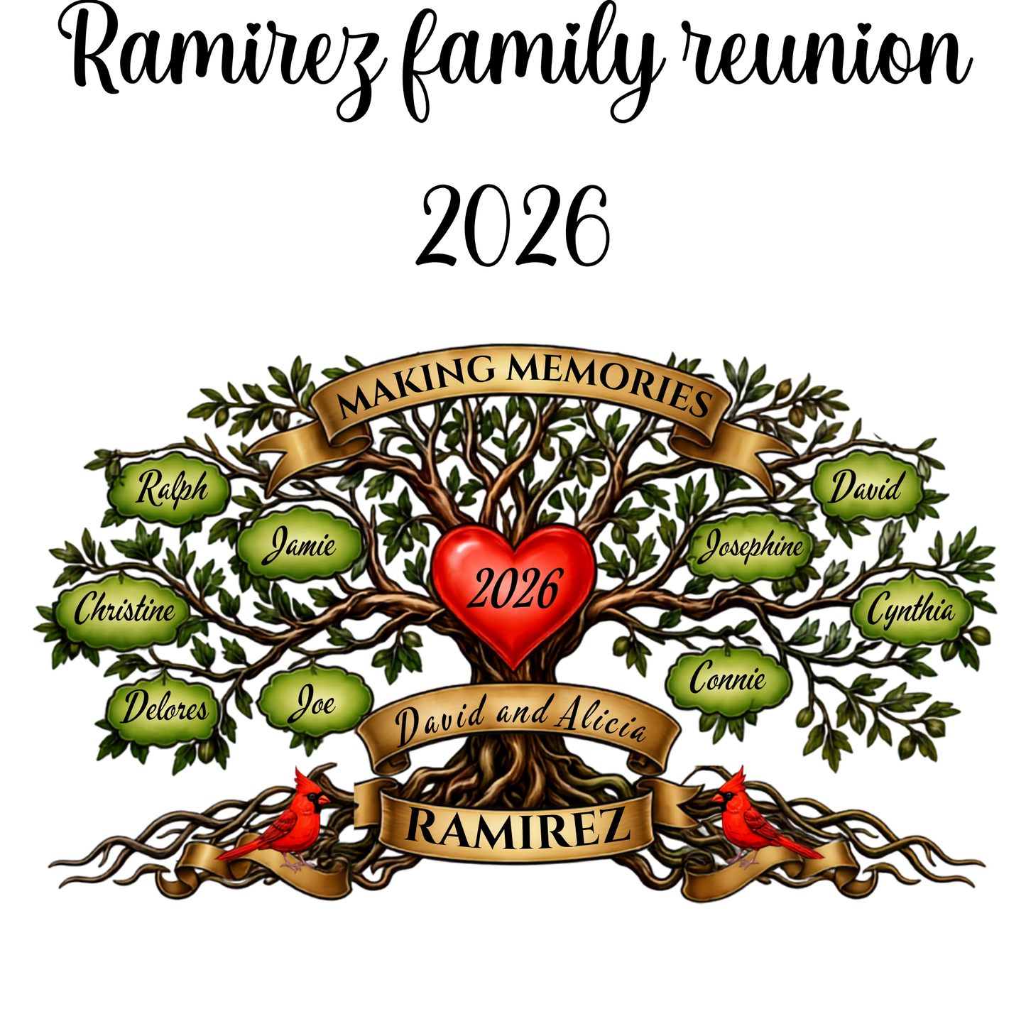 Ramirez Family Reunion 2026-Josie Family
