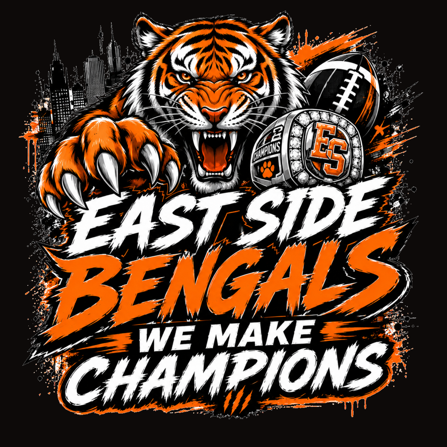 Eastside Bengals Streetwear We Make Champions