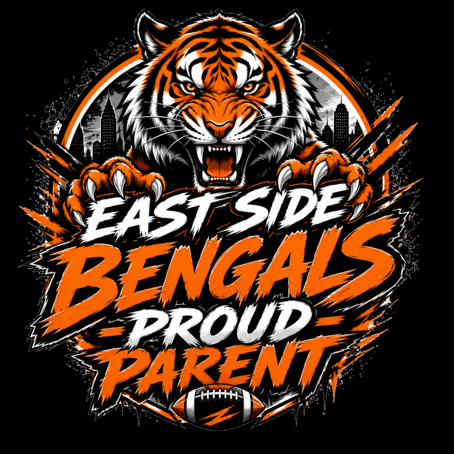 Eastside Bengals Streetwear Proud Parent