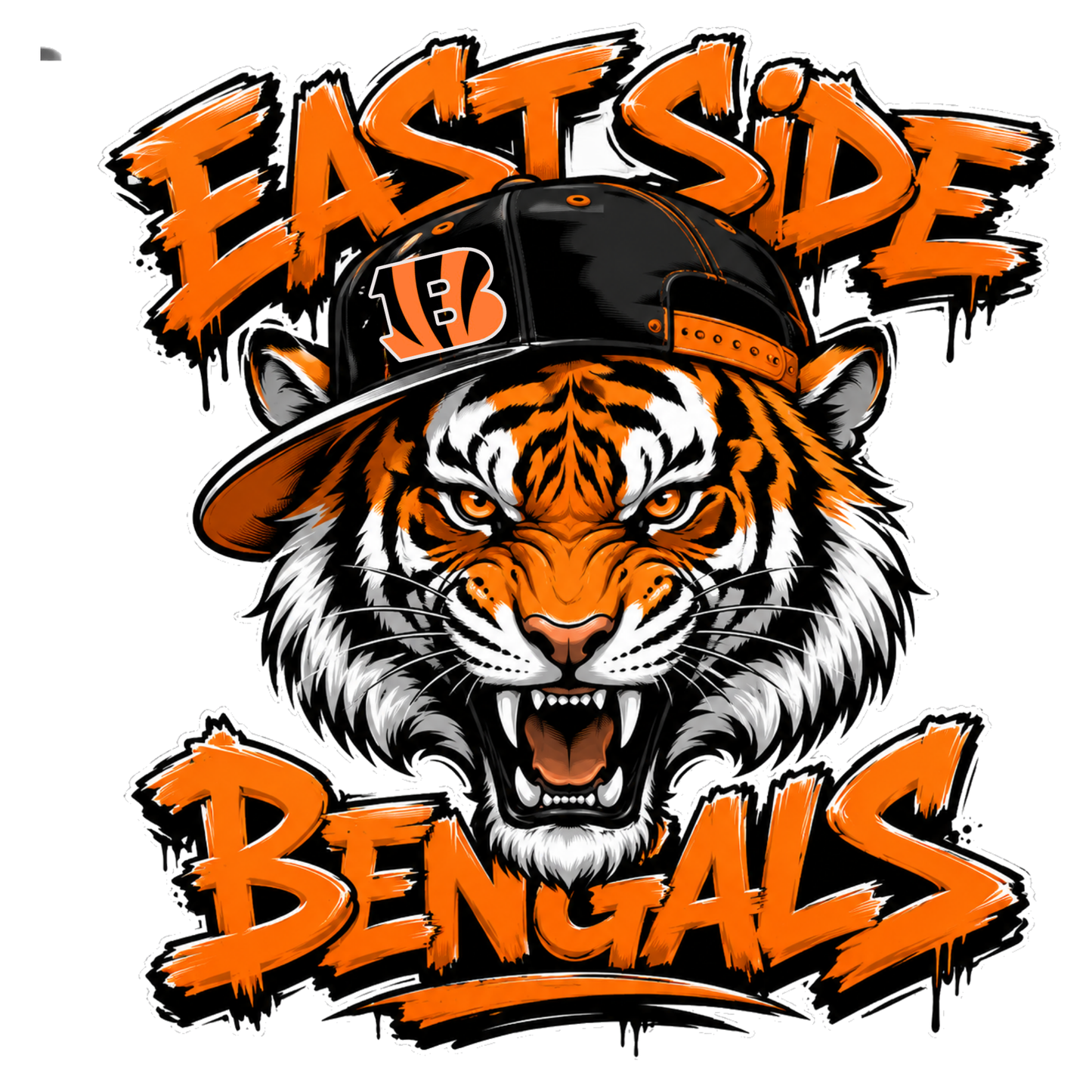 Eastside Bengals Streetwear Hat-t-shirt- Gildan