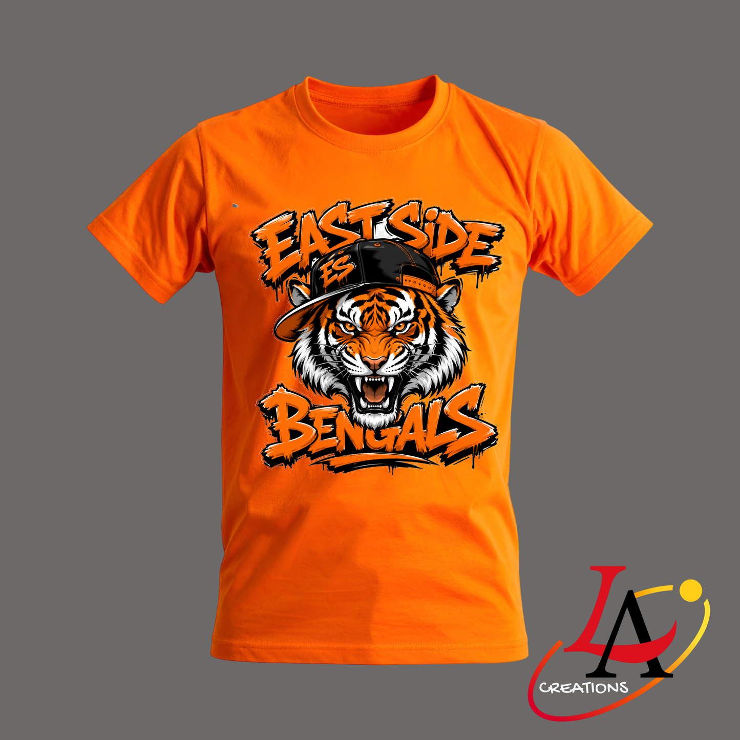 Eastside Bengals Streetwear Tiger/hat Graffiti