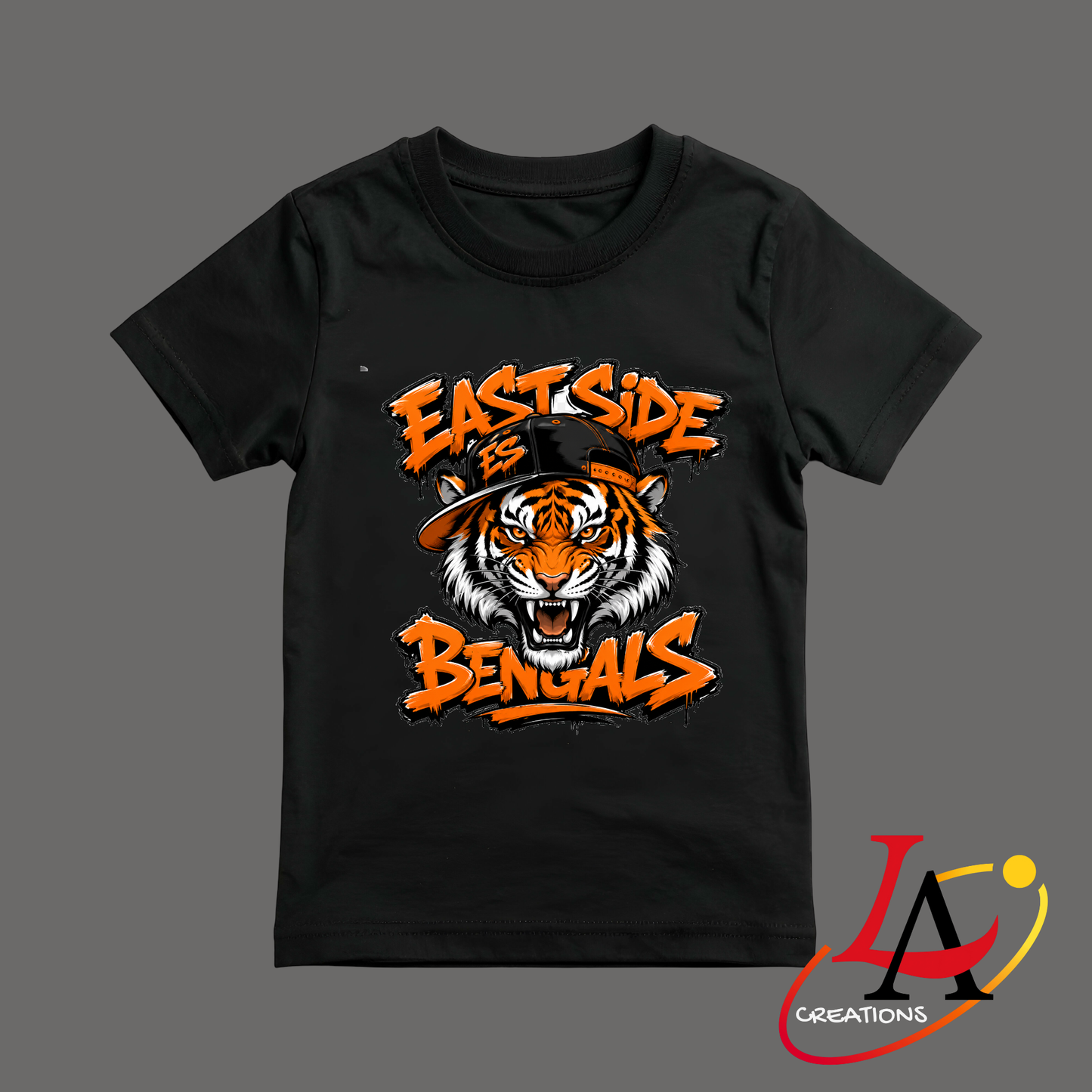 Eastside Bengals Streetwear Tiger/hat Graffiti