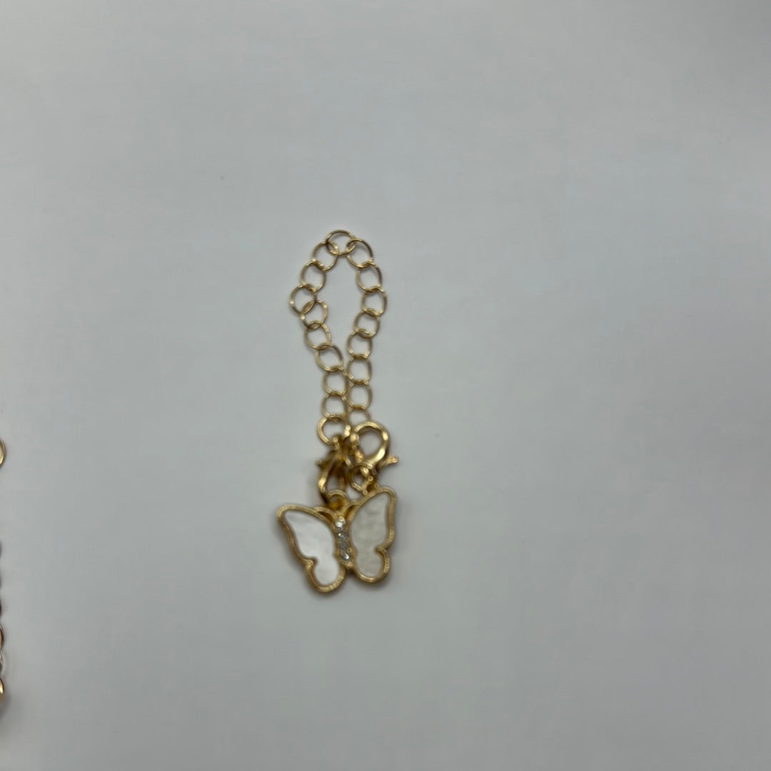 Cup charm butterfly