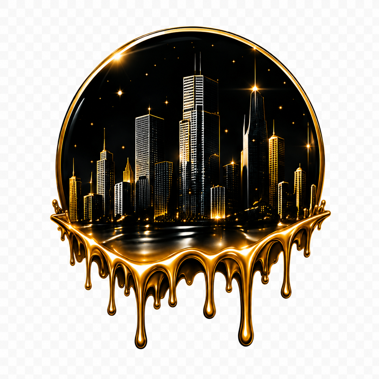 Melting Metropolis T-shirt