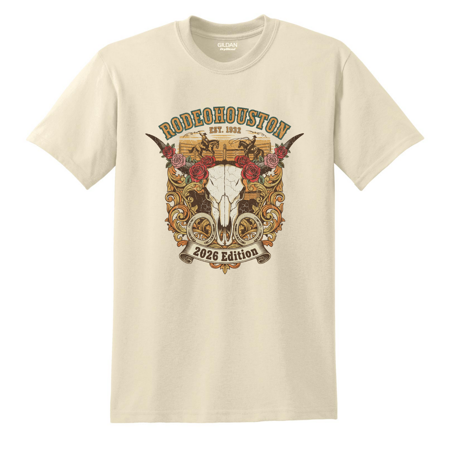 RODEOHOUSTON Vintage Heritage Tee - Est. 1932