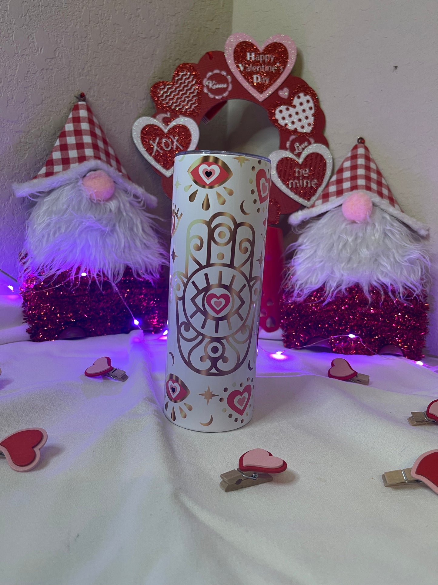 Pink Ojo 20oz Skinny Tumbler
