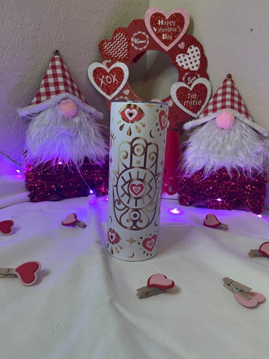 Pink Ojo 20oz Skinny Tumbler